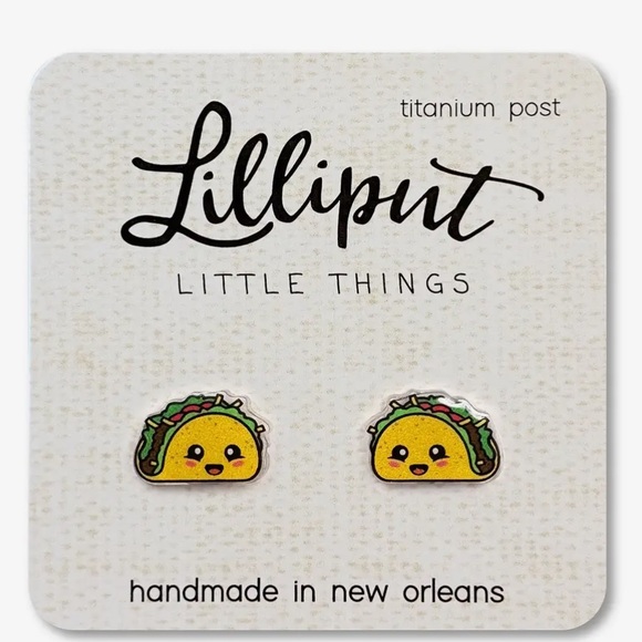Lillipint Jewelry - Taco Earrings